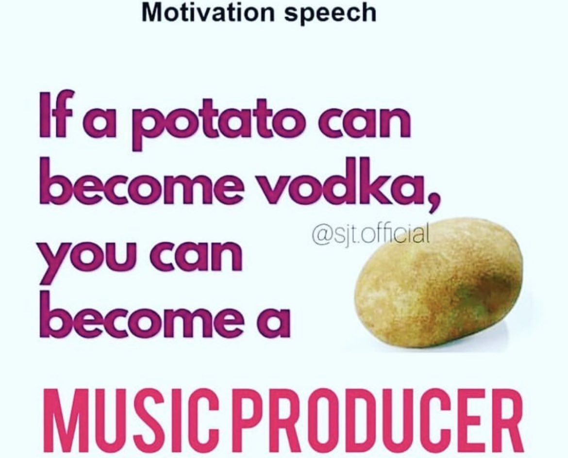 Future_Samples's tweet photo. FACTS 🥔

Want a free sample pack? ➡️ https://t.co/gM9pM6TkTW
Follow @future_samples for more music production content! 

#artist #beatmakers #trapbeats #producergrind #rapper #musicproduction #makingbeats #music #beatstars #musician #rap #hiphop #flgang #producer #beat #typebeat https://t.co/o8fsGt2CR3