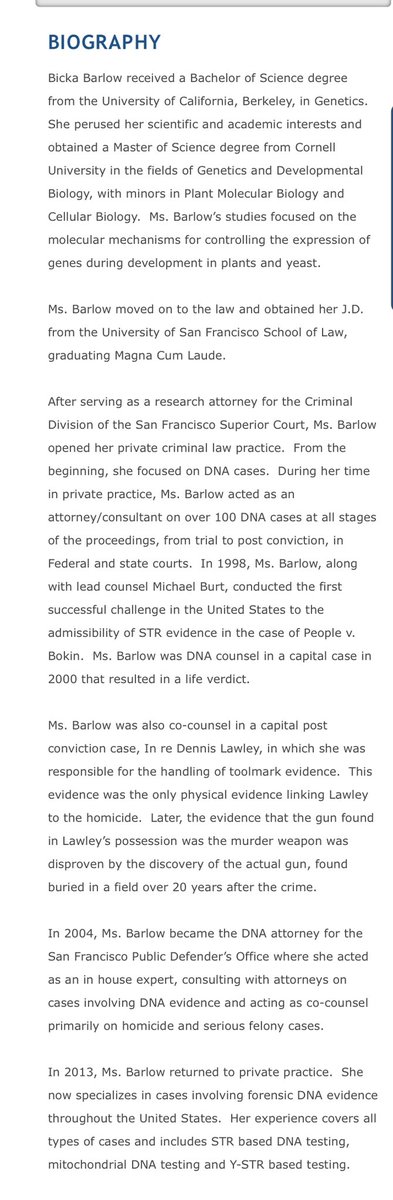 re: new filing declarations for #kohberger motions to compel at coi.isc.idaho.gov

don’t anticipate any ‘real estate attorney’ cracks about these two… ( biographies of stephen mercer + bicka barlow below )

mercer: raquinmercer.com/attorney/steve…

barlow: bickabarlow.com/about-ms-barlo…