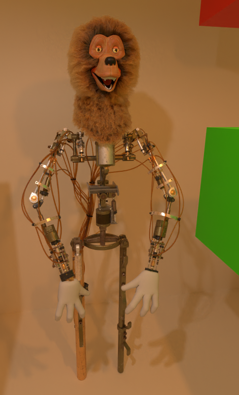 twitter cropping hates me but heres more progress! I promise theres stuff on the head its just in the full image. 

Anyways added pneumatic tubes and fully rigged everything