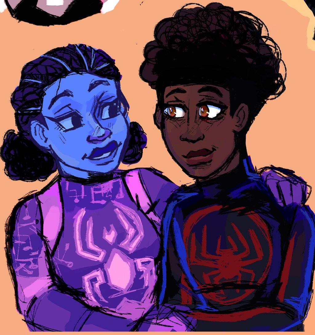 I want more of these two 😩

#MilesMorales 
#Margokess
#SpiderVerse