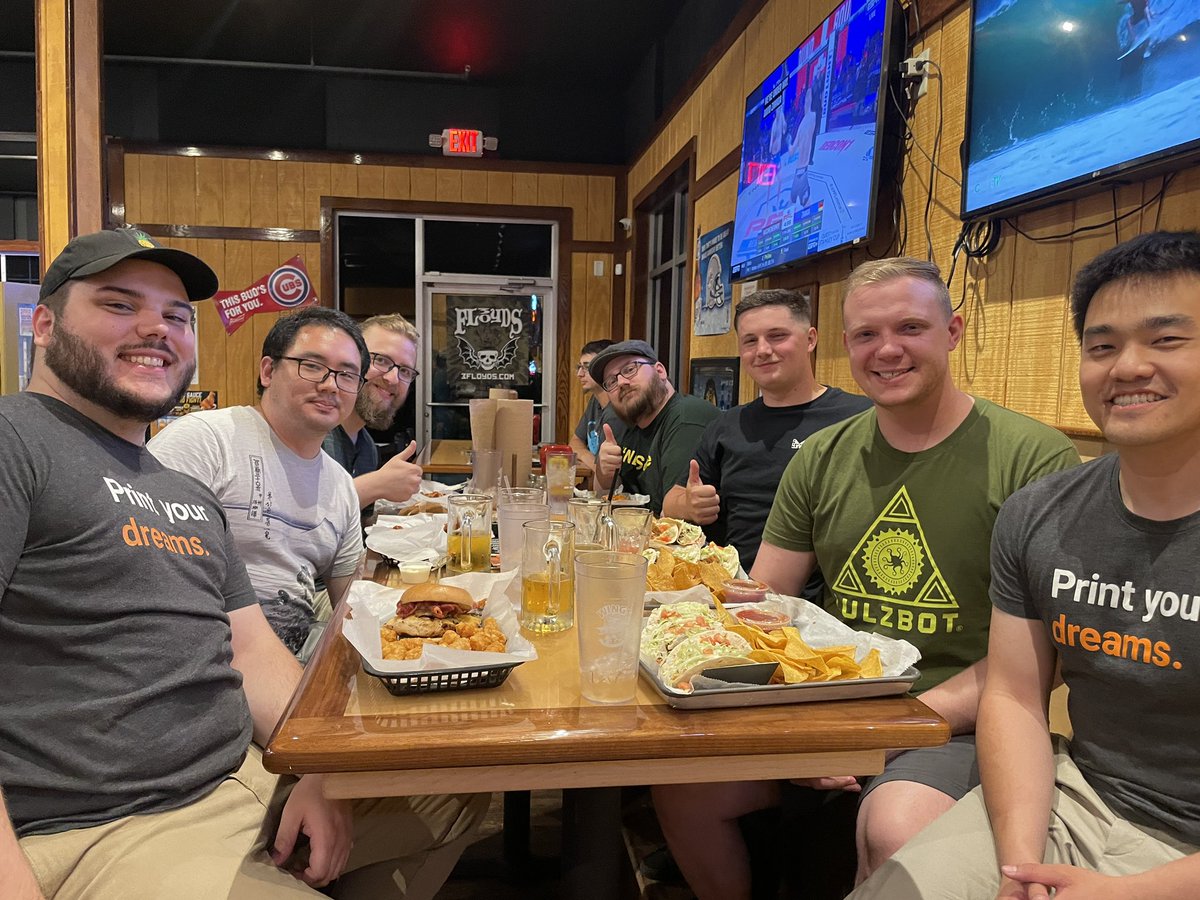 MRRF day 1 is a wrap!

We had a great time catching up with <a href="/lulzbot3D/">LulzBot</a> tonight and we’re looking forward to the rest of this exciting weekend!

Stop by our booth and say hi!