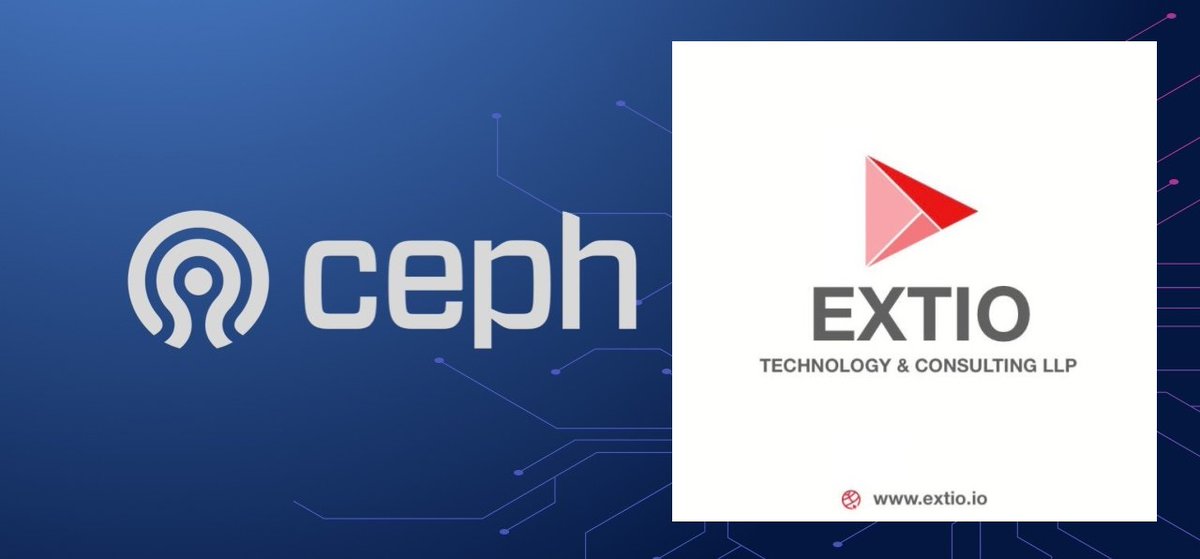 ExtioTechnology's tweet image. #extio just published Ceph: A Distributed Storage System for Modern Data Infrastructure link.medium.com/PK4Ppv3ISAb
#extio #ceph #DevOps #API