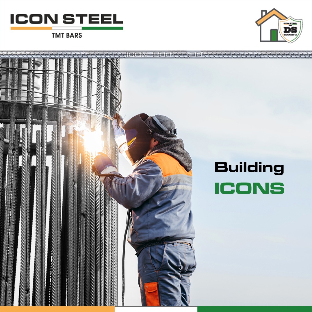 Icons all around you!

#IconSteel #IconSteelIndia #TMTBars #Ductility #DSTMTBars #SteelBars #Strength #Safety