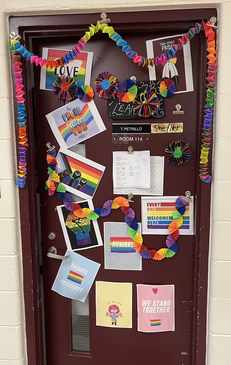 Our halls <a href="/SunnyViewMS/">Sunny View MS</a>  are filled with Pride!! We see you and you are fabulous 🌈🏳️‍🌈