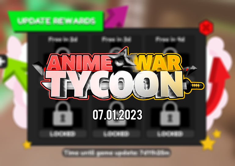 ⚔️Don't miss out on the Anime War Tycoon Update!⚔️Coming soon!👀 #RobloxDev #ROBLOX #AnimeWarTycoon #anime