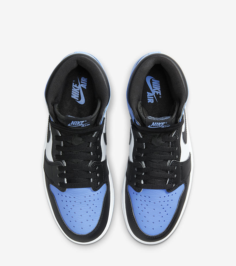 SOLELINKS's tweet photo. Official Images: Air Jordan 1 Retro High OG ‘University Blue' https://t.co/MdDQIoMkKM
