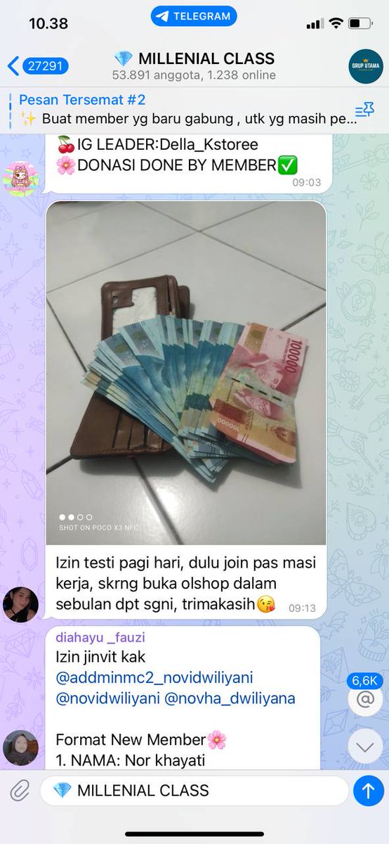 Frrelrm's tweet image. Info loker wfh freelance buat tambahan atau sampingan bisa banget cek pinned ya, ini testi membernya banyak banget loh, diajarin jadi pastinya paham
#zonauangᅠ #zonaba #zonaBU #Zonajajan #freelance #infofreelance #InfoLoker