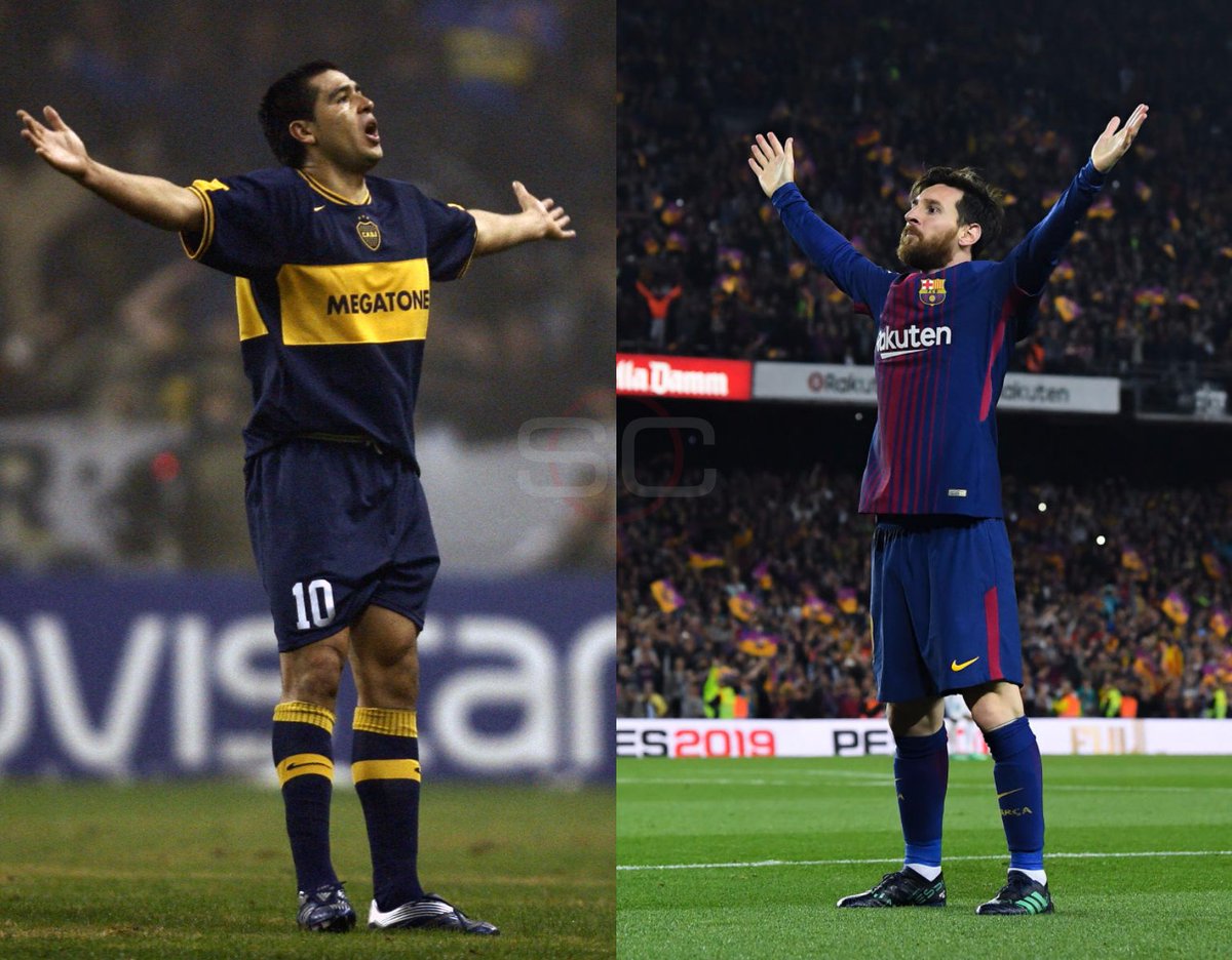 SC_ESPN's tweet photo. Uno nació en 1978, otro en 1987. Sin dudas el 24 de junio es el "día del fútbol". ¡#FelizCumpleRomán, #FelizCumpleLeo! https://t.co/Rr5ahDl8SM