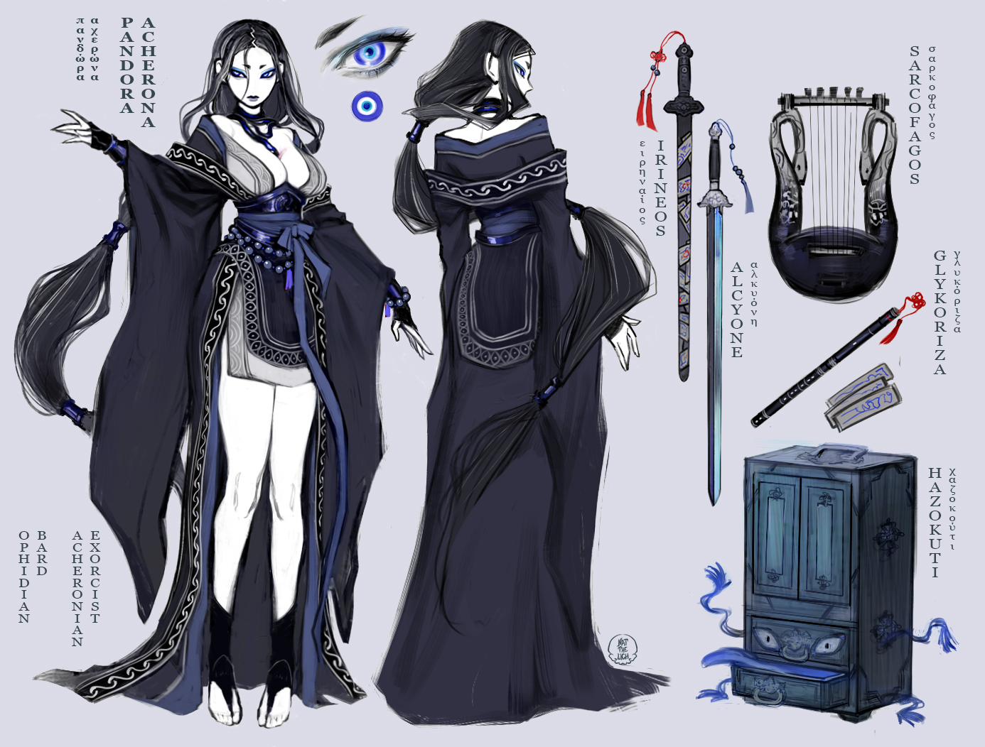 Nat the Lich on Twitter: "Pandora Acherona The witch grows stronger