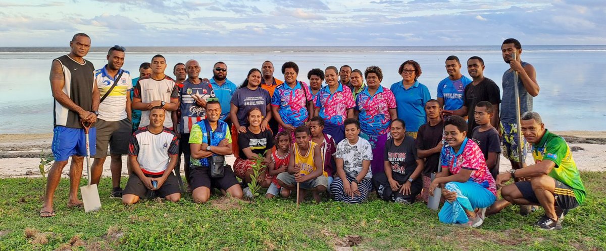 forestry_fiji's tweet photo. 3-year-old Luke Labalaba joined civil servants &amp; other stakeholders of Nadroga on Wellness Wednesday this week 2 plant trees along the Nadiri foreshore. The Ministry thanks the officials 4 their support in contributing to Fiji's tree planting program.
 📢https://t.co/6hIvzg6Dyi https://t.co/7d4xwIyG6v