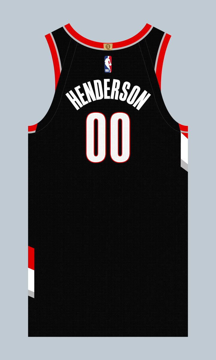 Scoot Henderson will wear No. 00 for the #Blazers. Number last worn by Gary Payton II in 2023. #NBA