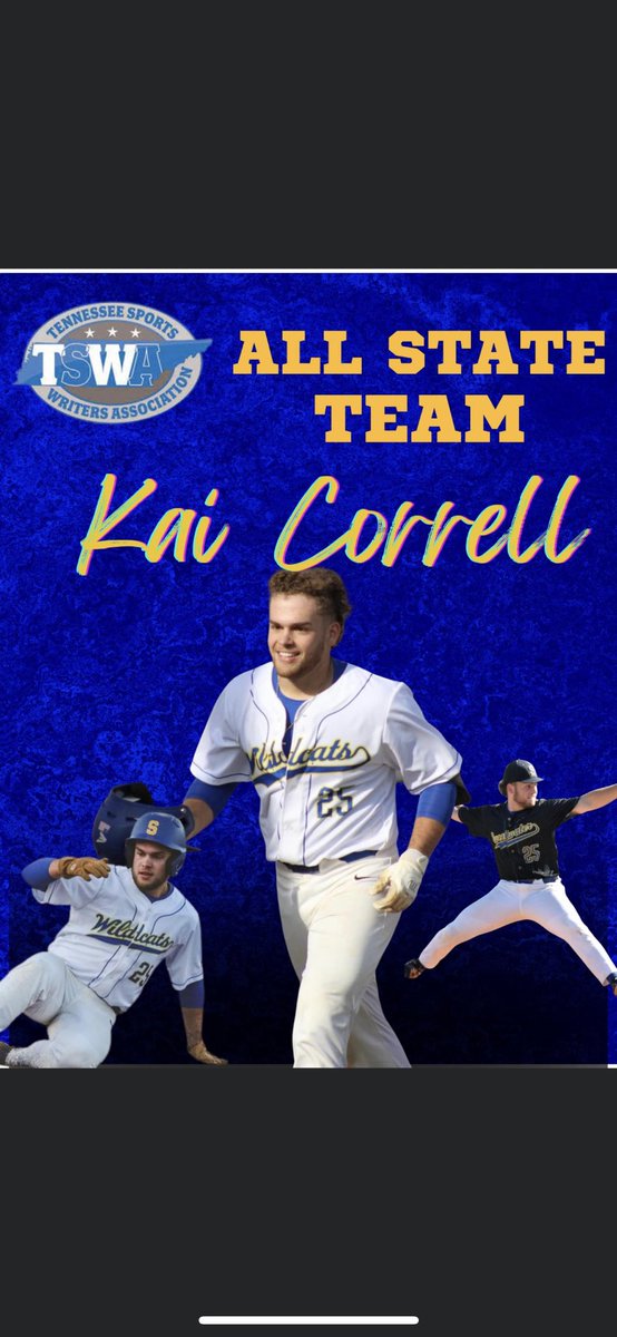 SHSBaseballCATS's tweet photo. @Kaicorrell23 keeps racking up, now named an All State player! Sweetwater is becoming a place full of hardworking and smart athletes.

@CoastRecruits @BUncommitted @PBR_Uncommitted @TopPreps @PG_Uncommitted @RSCCBaseball @CSCC_BSB @VSCCPioneersBSB https://t.co/DQ81sh4ikB