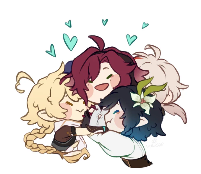 He deserves all the love  #genshinimpact #heizou #venti #aether #kazuha