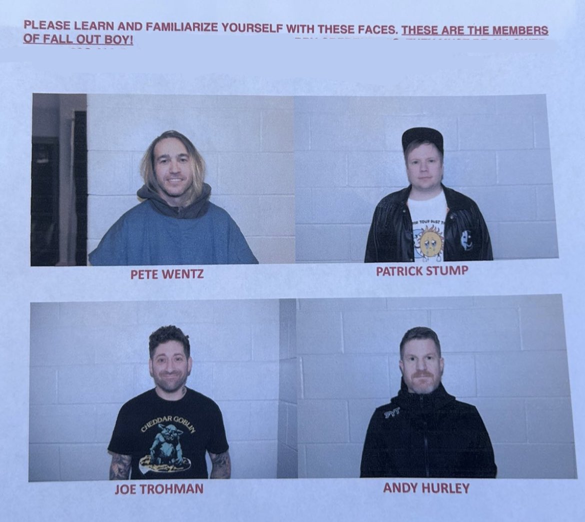 butterflybandge's tweet photo. PLEASE LEARN AND FAMILIARISE YOURSELF WITH FALL OUT BOY !!!!! https://t.co/31D9u9ZImr