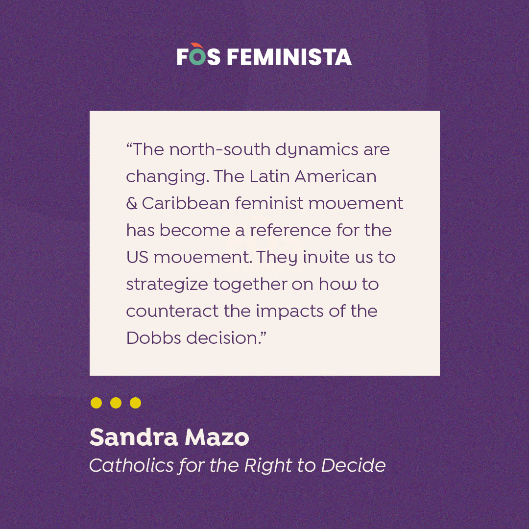 One year ago, the landmark ruling of Roe v. Wade was overturned, shaking global #abortion politics. 🌍

Join the conversation on the impact of the #Dobbs decision in our dynamic webinar on June 27th at 9am ET. 🗓️
fosfeminista.zoom.us/webinar/regist…