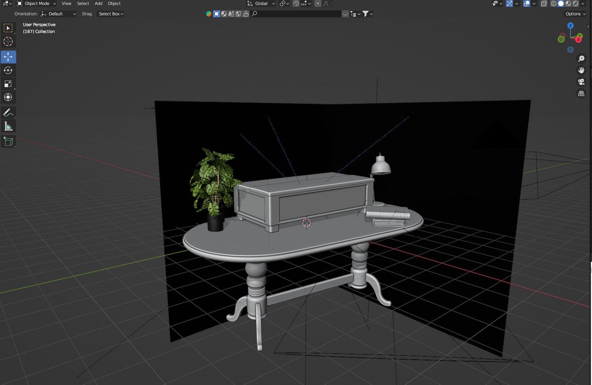 OA_Games_'s tweet photo. Classic example of out of sight out of mind 

#b3d #3d  #blender https://t.co/NnzyjuID3y