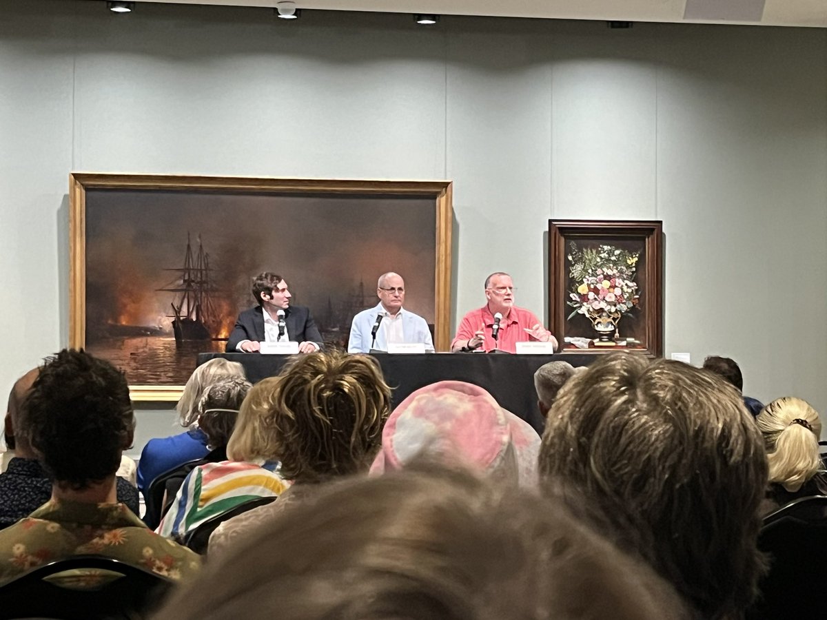 npmarino912's tweet photo. Opening event the #UpstairsLoungeFire memorialization. Speakers and authors, #JohnnyTownsend, #ClaytonDelery, and #RobertFieseler @wordbobby kicking off a weekend of events @visit_thnoc #NewOrleans #PrideMonth https://t.co/D583ZGv2wR