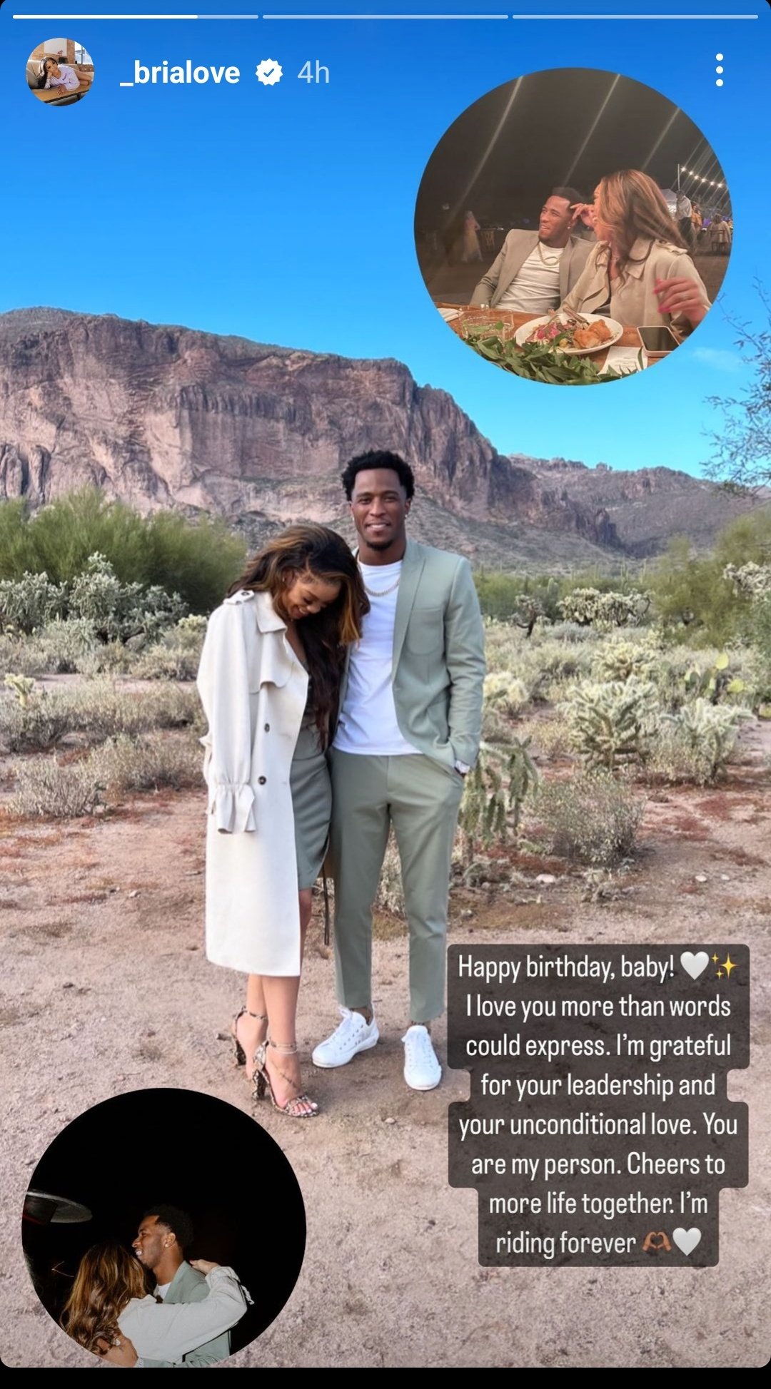 Tim Anderson\s wife Bria wishes him a happy birthday 