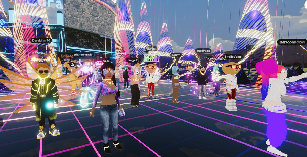 atrovenada's tweet photo. Festão na CyberCity @BitBears World
📍131,135 #BitBears @decentraland
@CosyArtist @metazooxyz @definitecasheth @DefiDripDCL @0xVapo @Alennitta @BleaceNFT @DCLCurations @DJTRAXNFT @o0maska0o @stelsondcl @DistrictX_DCL @DecentralandDAO @xkronosx_eth @osbvmt @DCL_Brasil #sextou https://t.co/7jz5ek9Nuq