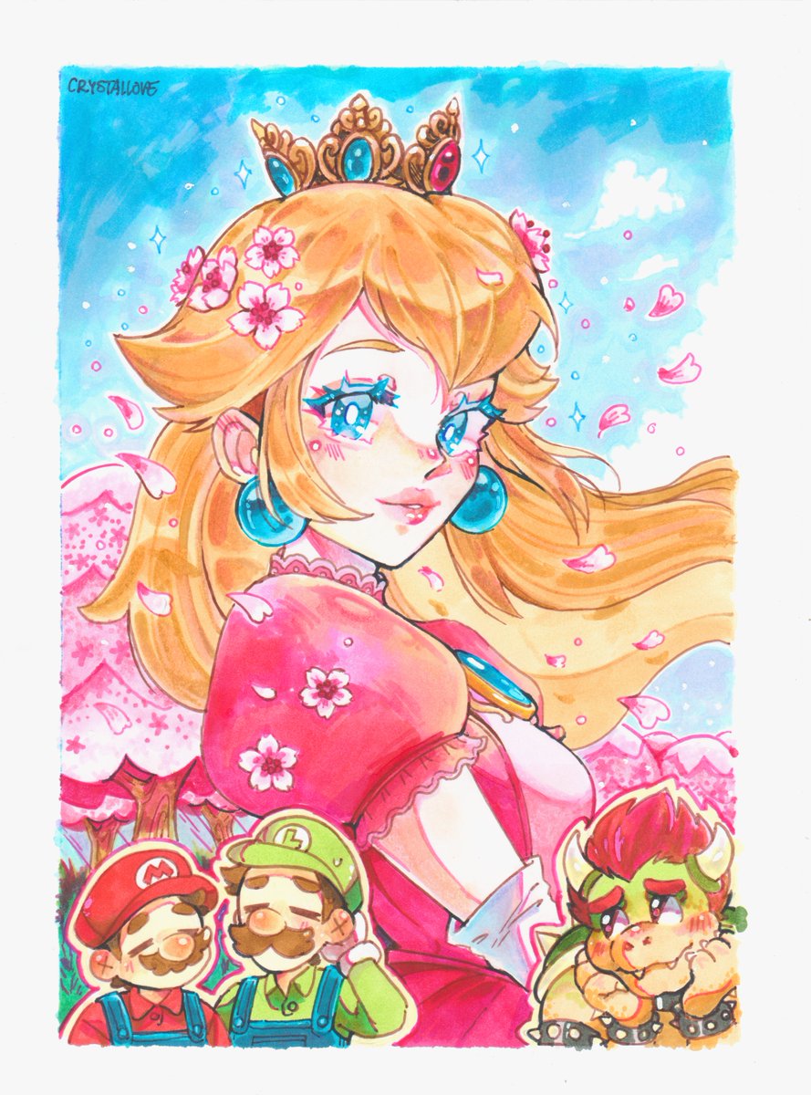 💮🌸 Peach Sakura 🌸💮

I saw Mario's movie very late and it was great, I was super excited and I laughed a lot!
I hope you like it! Lately I have been trying to make more drawings in traditional

#SuperMarioMovie #スーパーマリオブラザーズ #SuperMarioBrosMovie