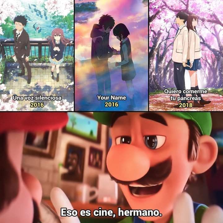 Lio_MDB's tweet photo. Las mejores películas de anime que se han hecho. https://t.co/PZgzgh0Z9c