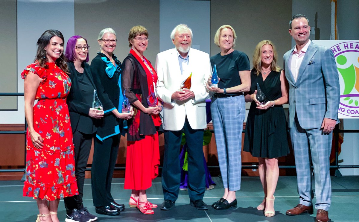 Our own @moshpitqueen grateful to be part of #theCoachingConference and recipient of the Servant Heart Award! Always fighting for patient-centered care. #HealthCoach #PatientAdvocacte