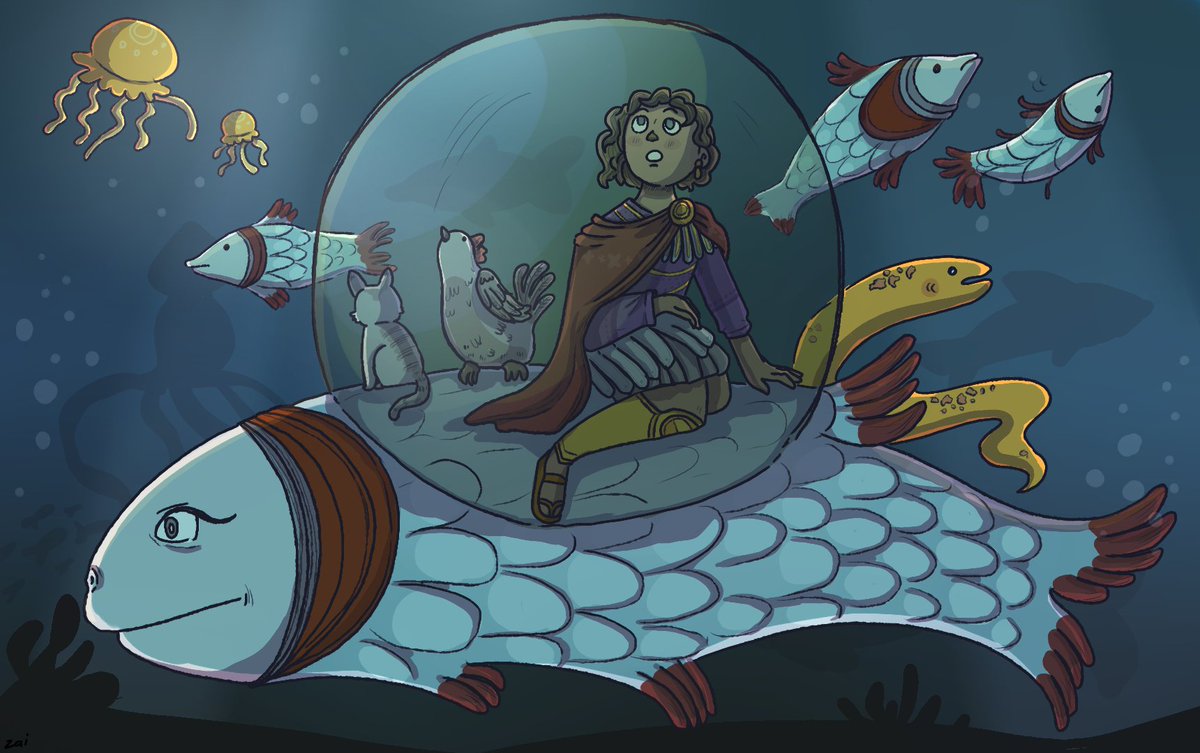 Zaireeto's tweet image. I loved this picture so much I redrew it