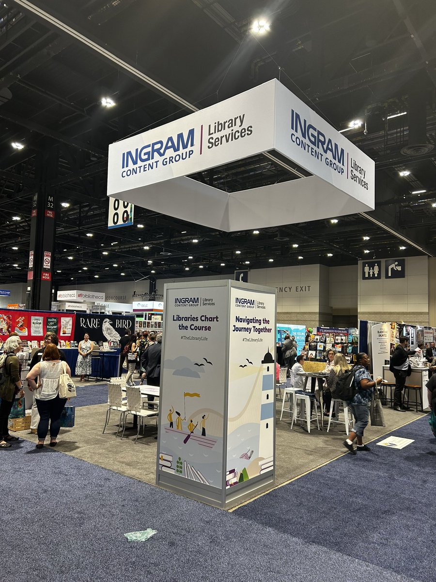 TheLibraryLife_'s tweet photo. We’re unveiling our annual theme at this year’s #ALAAC23: “Libraries Chart the Course” as a testament to how librarians are braving the turbulent waters of increasing community challenges. Stop by booth #3026 to navigate the journey together! https://t.co/3DwrzGDUoY