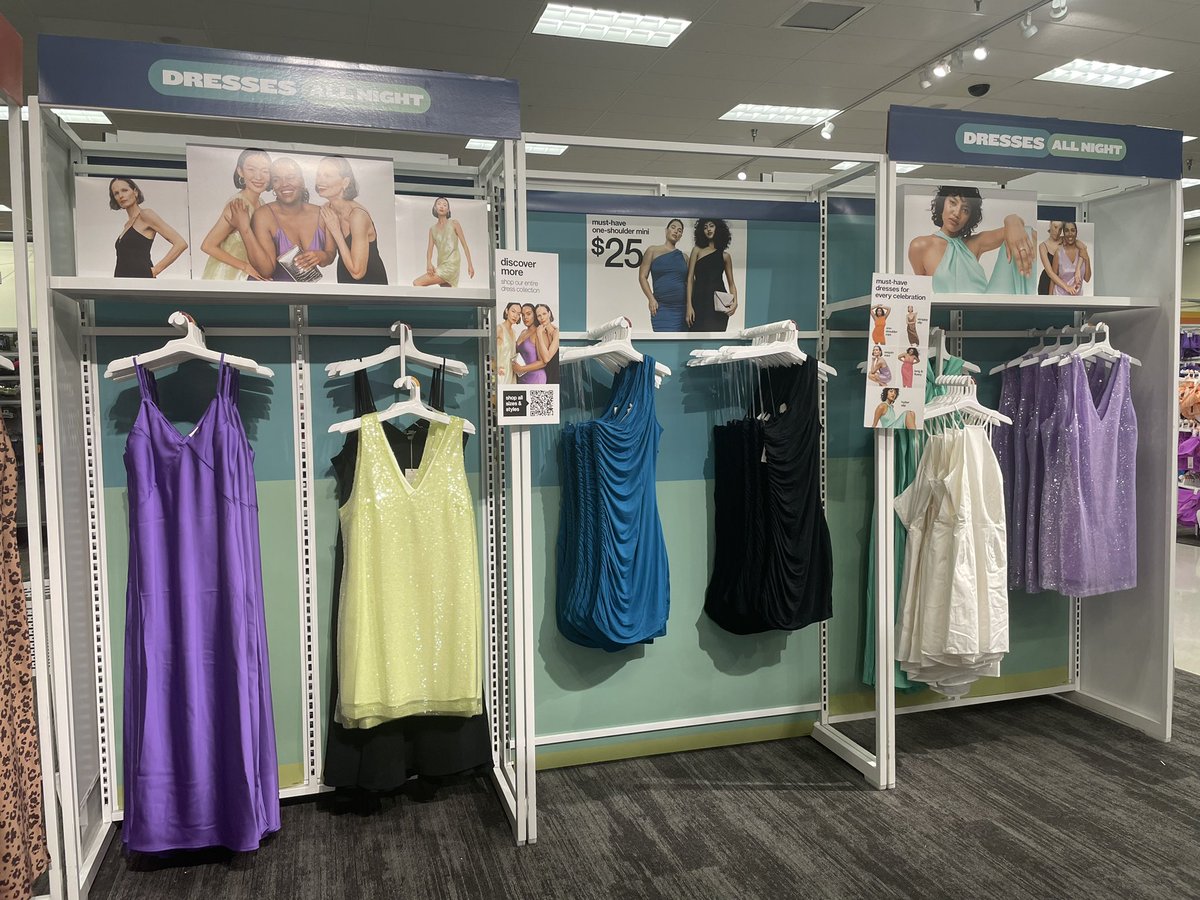 DRESSES ALL DAY ☀️ DRESSES ALL NIGHT ✨ Loving the new Gateway dress shop!  #T0665 #TARGET <a href="/GladieuxKristin/">Kristin Gladieux</a> <a href="/ParkerTGT/">Parker</a> @JenniferT0665