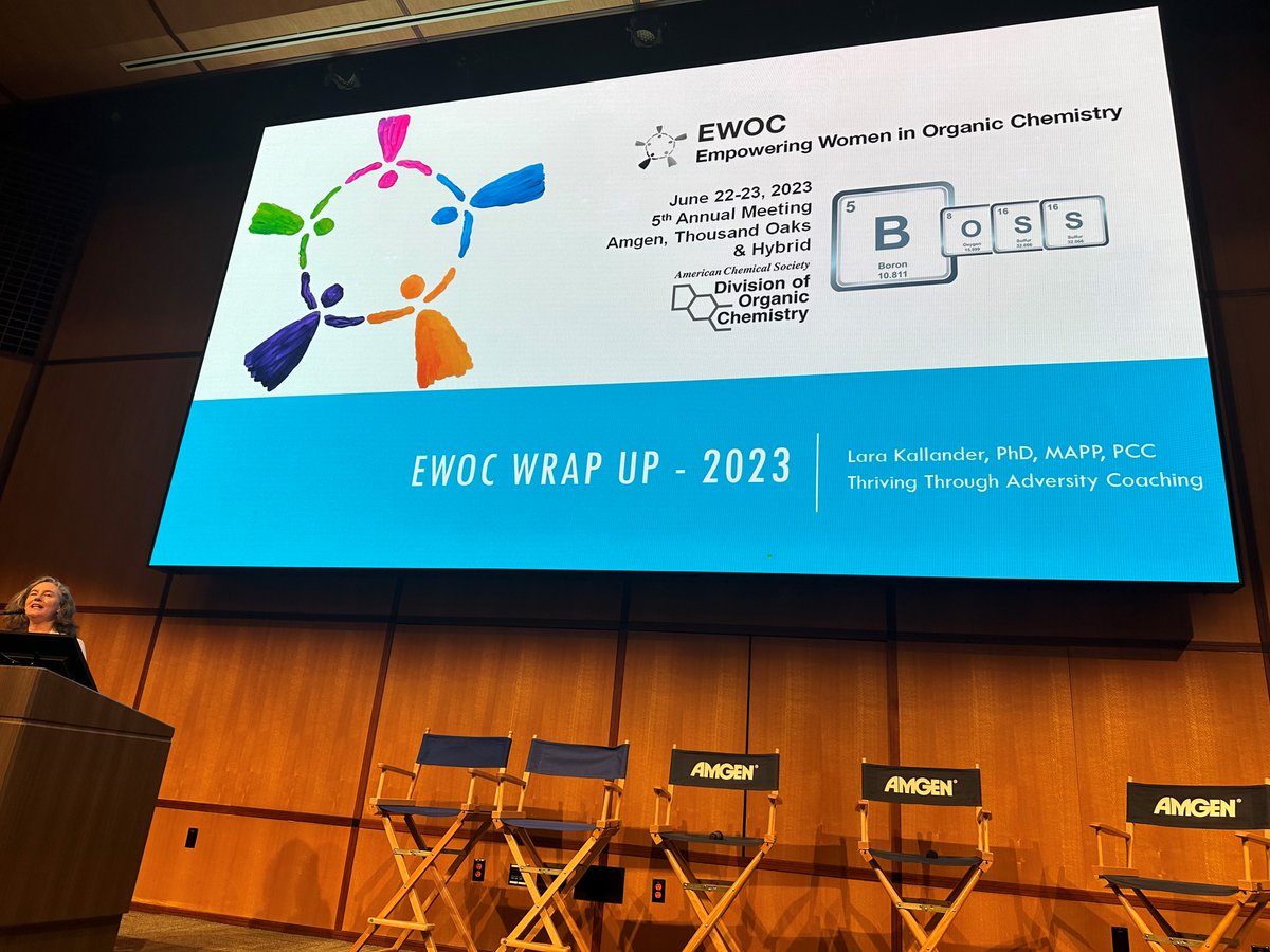 EWOC (@ewoc8) on Twitter photo Dr. Lara Kallander (<a href="/l_kallander/">Lara Kallander</a>) closing out #EWOC2023 like a boss <a href="/Amgen/">Amgen 🧪🔬🧬</a> #WomenInChemistry <a href="/ACSorganic/">ACS Organic Division</a> Dr. Lara Kallander (<a href="/l_kallander/">Lara Kallander</a>) closing out #EWOC2023 like a boss <a href="/Amgen/">Amgen 🧪🔬🧬</a> #WomenInChemistry <a href="/ACSorganic/">ACS Organic Division</a>