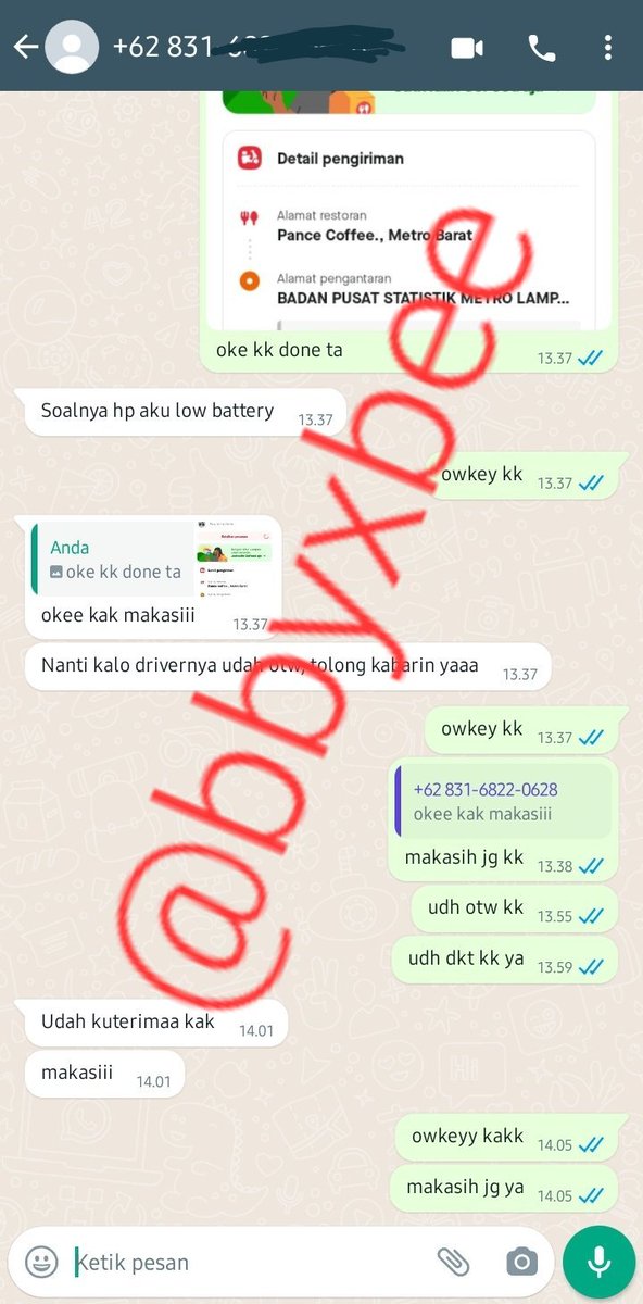 babbyxbee's tweet photo. Testimoni VOC GOFOOD ♡ https://t.co/8LDcTXTKfY
