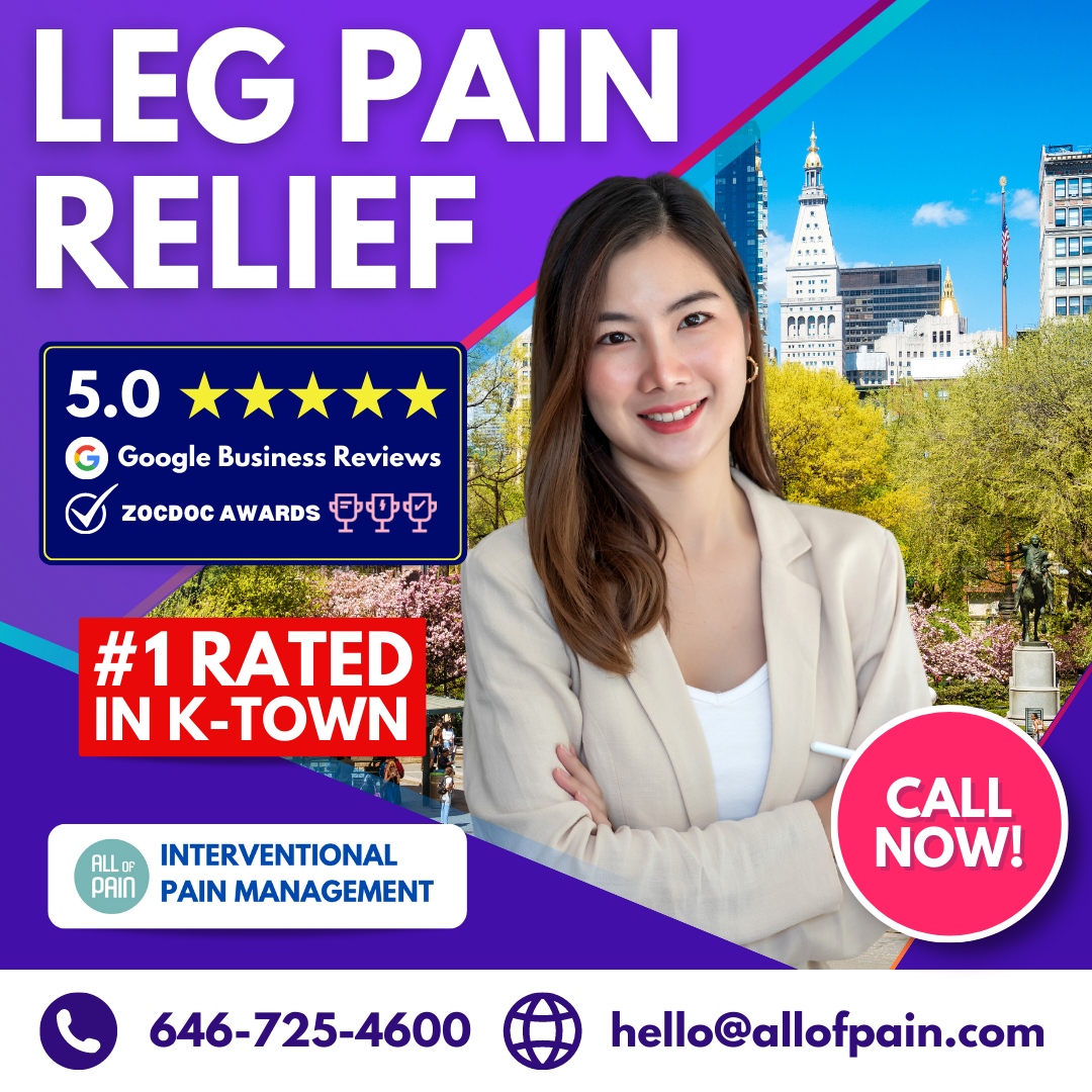 👉 Do you suffer from leg pain?⁠
⁠
Read more here...

l8r.it/8134

#nyckoreatown #ktownnyc #chinatownnewyork #chinatownnyc #newyorker #newyorknewyork #timessquare #ny #empirestatebuilding #newyorklife #instagramnyc #midtownmanhattan #thisisnewyorkcity #뉴욕 #뉴저지