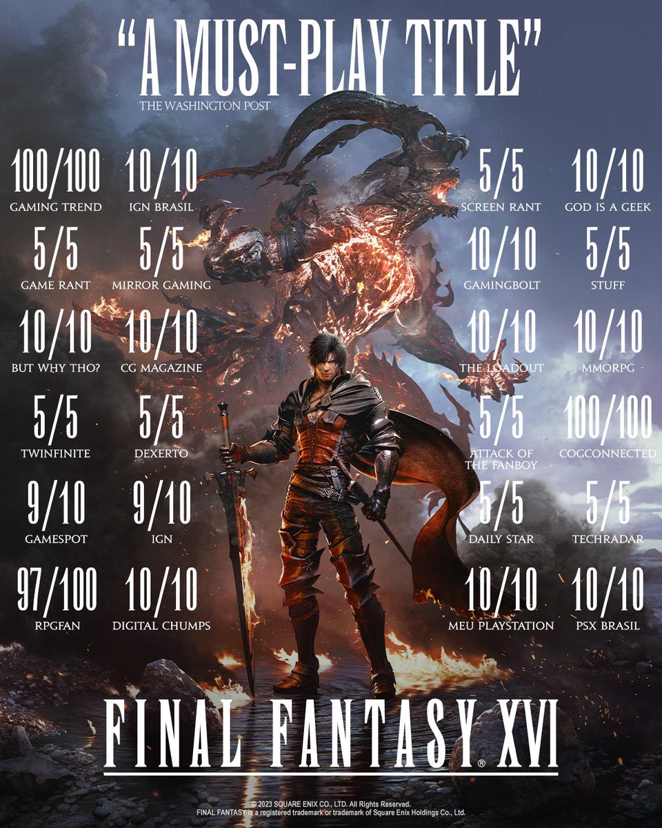 A fuckin brand new Final Fantasy game is out…legendary shit and mfs hating like it’s FF15 or some shit….get ya mind right dummy