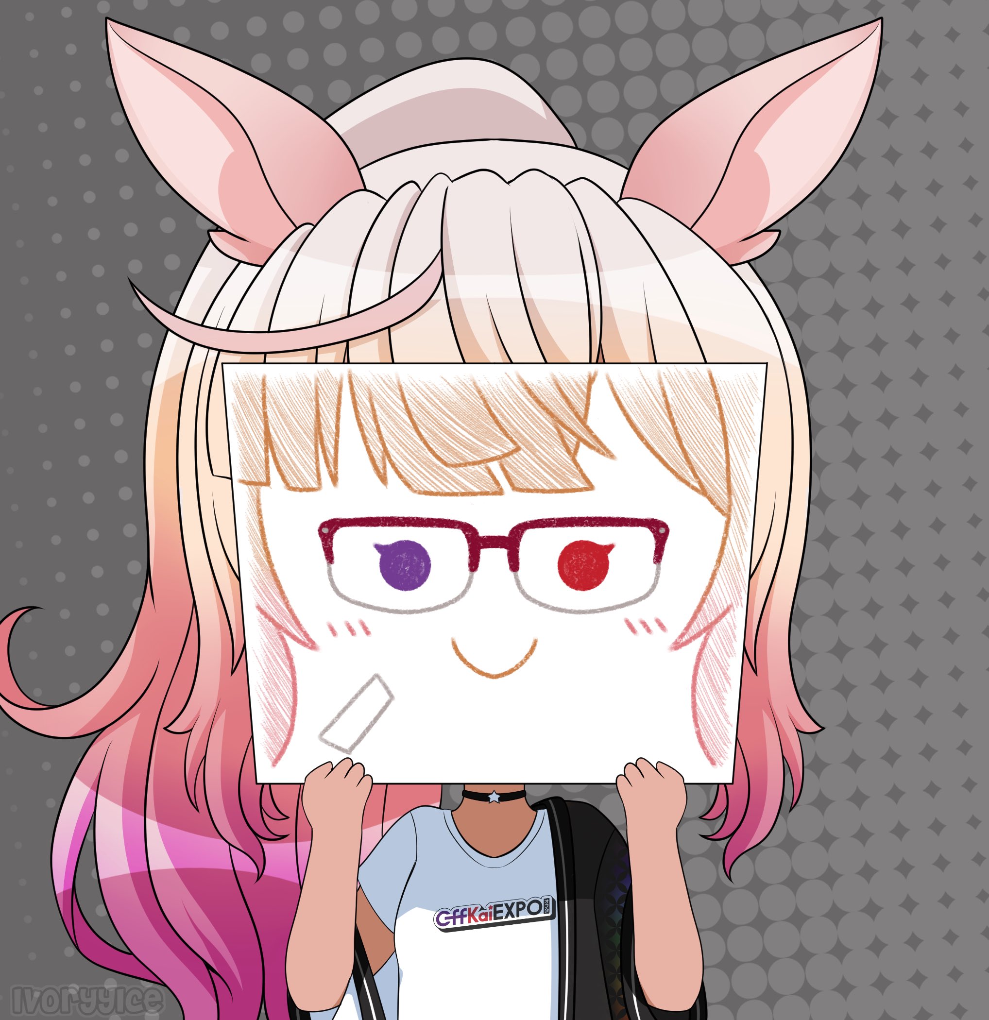 OffKai Expo VTuber Convention on Twitter "RT IvoryyIce Sign face