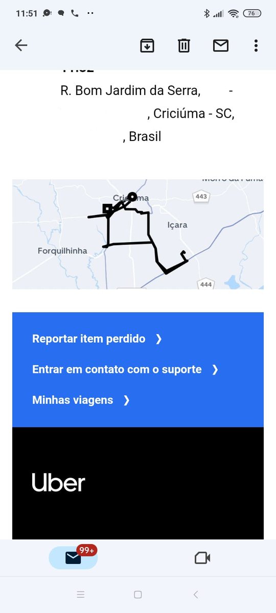 gislarchives's tweet image. Hoje cedo, tive que ir até uma clínica cardiológica para realizar a colocação de um Holter 24 Horas. Na volta, como a chuva tinha apertado um pouco (e o aparelho não pode ser molhado), eu e minha mãe decidimos chamar um @Uber_Brasil.