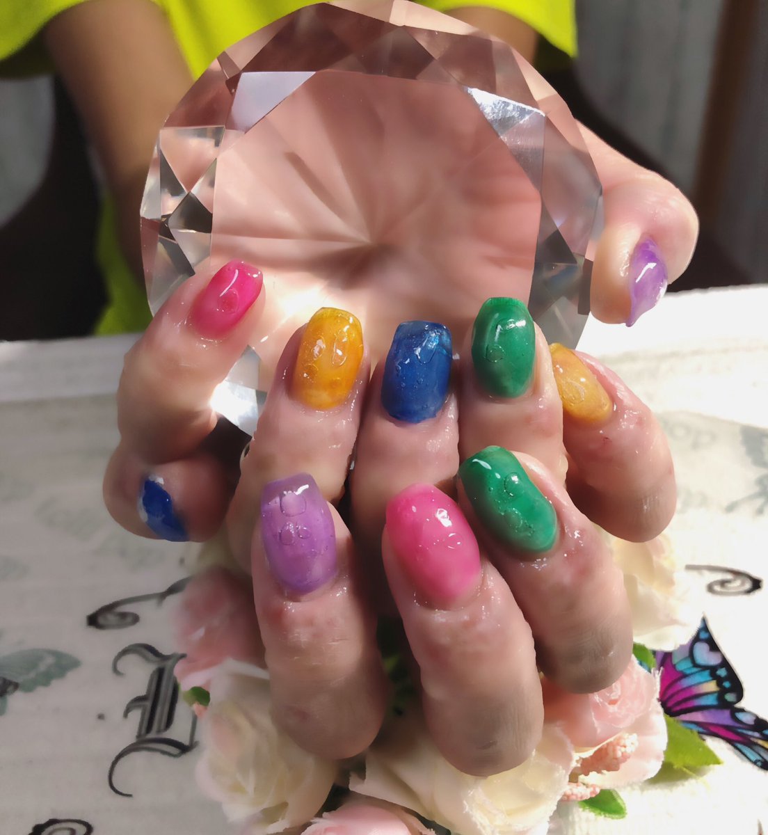 7373namihey7373's tweet photo. ＊
#ジェルネイル #Lollipopnail #自爪を削らない #パラジェル #自宅サロン 
#ネイル2023 #ネイルデザイン2023 #トレンドネイル  #ジェルネイル2023 #ニュアンスネイル #シアーカラーネイル #バブルネイル #泡ネイル #ちゅるるんネイル #nailstaglam #naildesign #nail #nailart #nailsalon https://t.co/yFOmqz132V