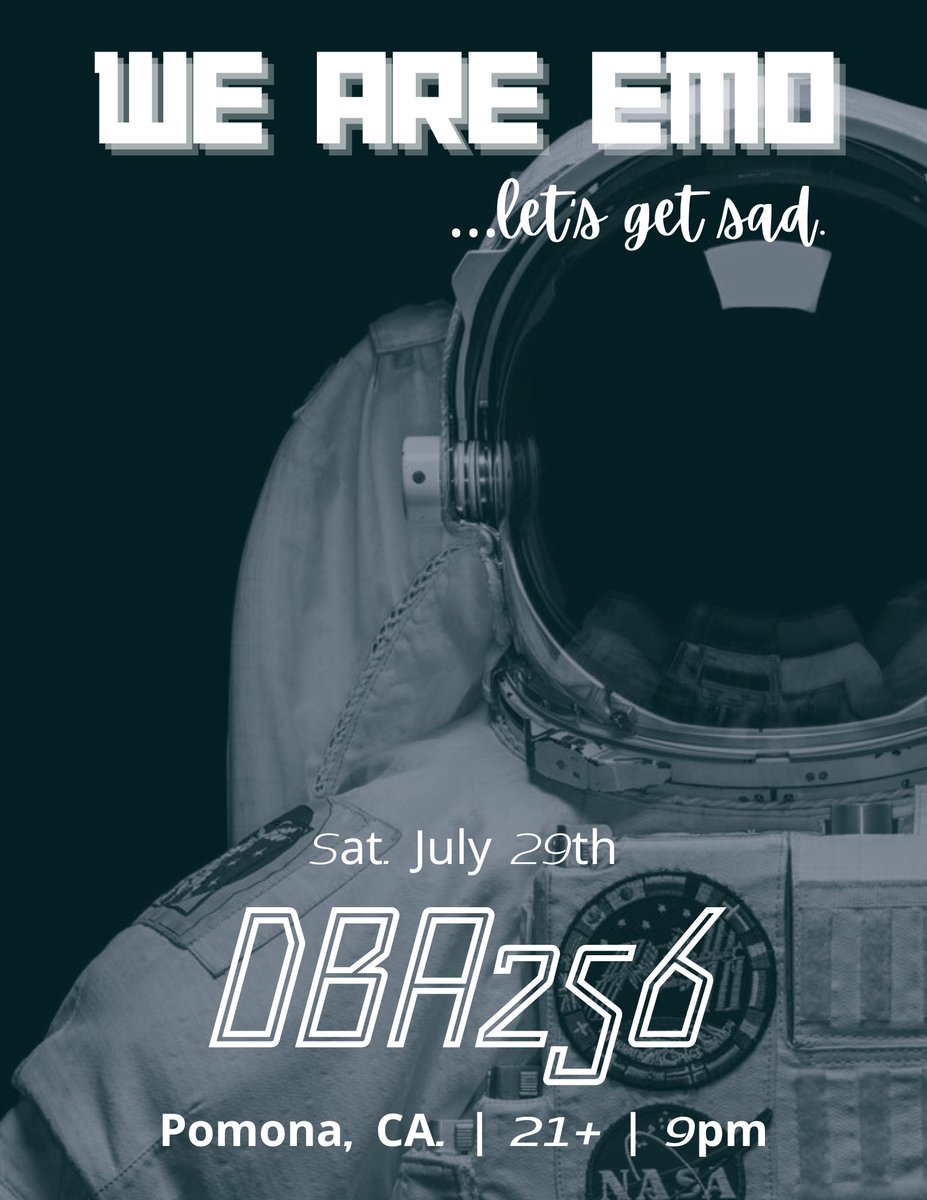 LetsGetSadParty's tweet photo. Our sources tell us that this is going to be a good one, so you should come out and party with us! @dba256 https://t.co/520VIFbpjl