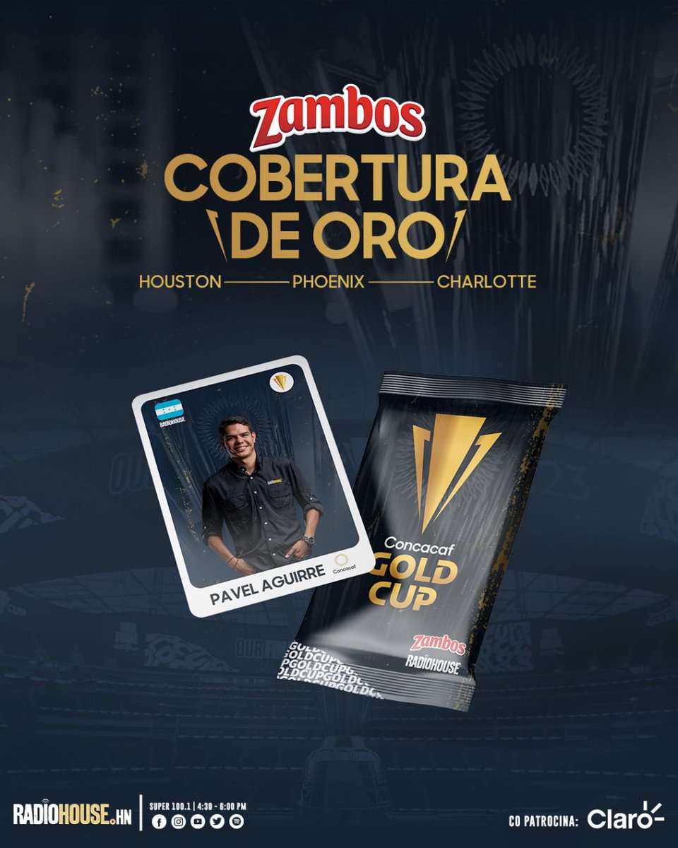 hernandezjacobo's tweet photo. Un POKER de lujo, elegante, fino y un éxito! Una cobertura de ORO con #Zambos > #ClaroHn #Honduras #ZambosUSA https://t.co/kcsziFvey9