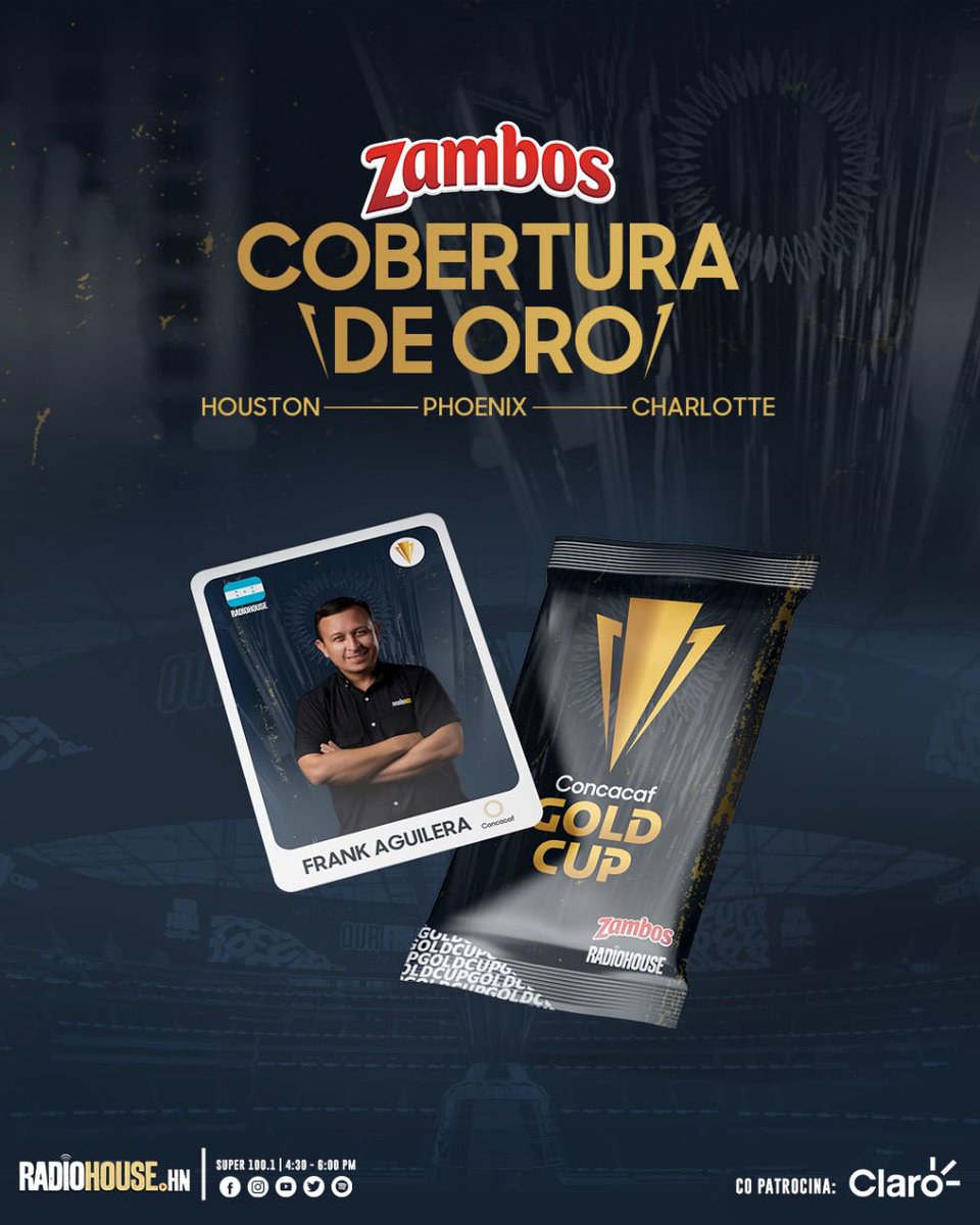 hernandezjacobo's tweet photo. Un POKER de lujo, elegante, fino y un éxito! Una cobertura de ORO con #Zambos > #ClaroHn #Honduras #ZambosUSA https://t.co/kcsziFvey9