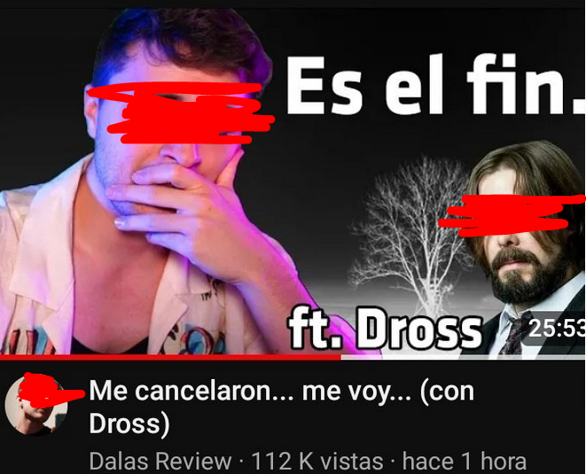Abro hilo del nuevo y patético video de dalas, donde efectivamente se victimiza junto con sus mentiras Primeros 4 minutos Dice que lo acosan a el y a su familia, pero la ultima vez mintió con ganas sobre los culpables https://t.co/V9tr3tnTkV