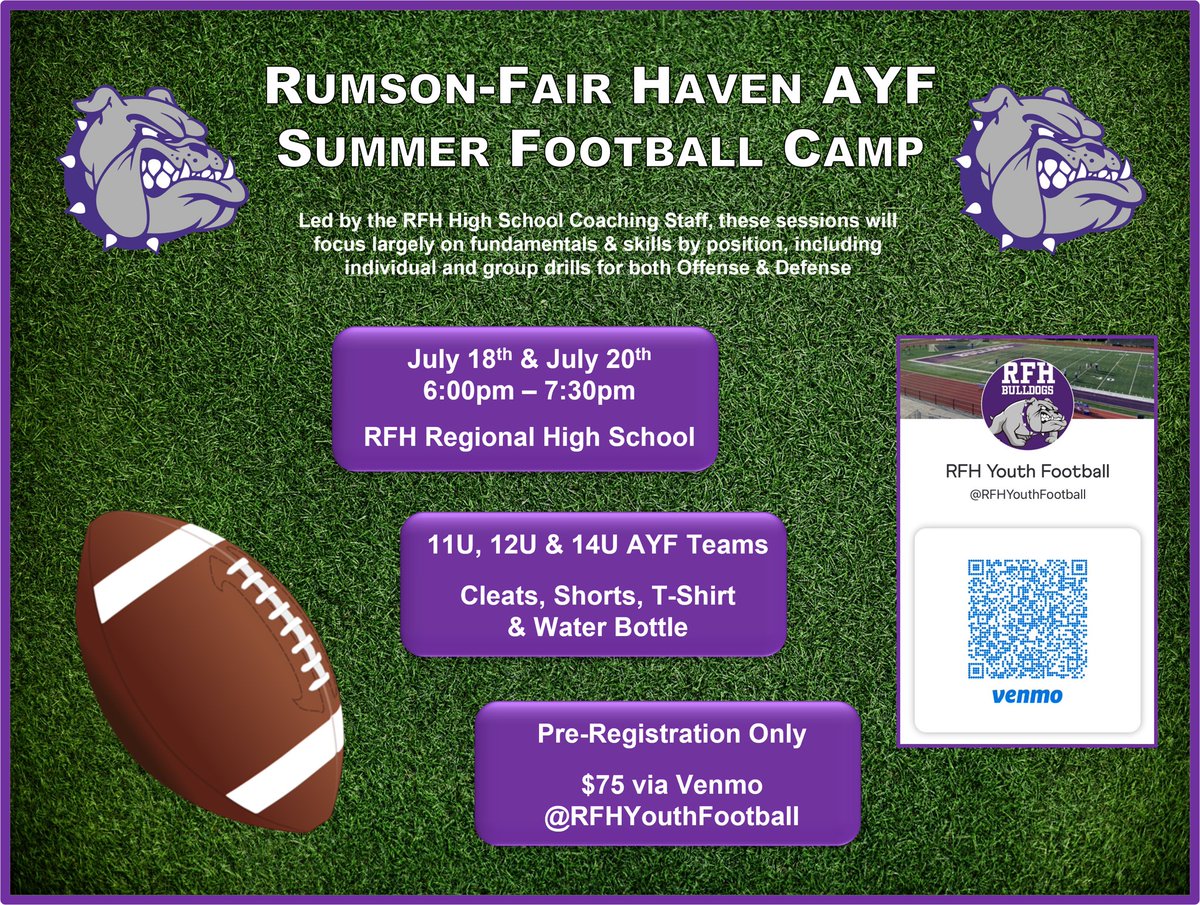 Rumson-Fair Haven Youth Football & Cheer tweet media