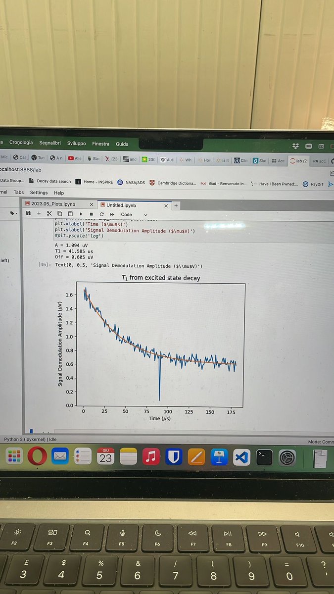 Very proud of the new collaborations we have established with the <a href="/sqmscenter/">SQMS Center</a> . This past week collaborators from <a href="/INFN_/">INFN</a> <a href="/rigetti/">rigetti</a> and <a href="/Fermilab/">Fermilab</a> have successfully measured qubits at the underground gran sasso facilities as one of the steps of the round robin experiment <a href="/LngsInfn/">LNGS</a>