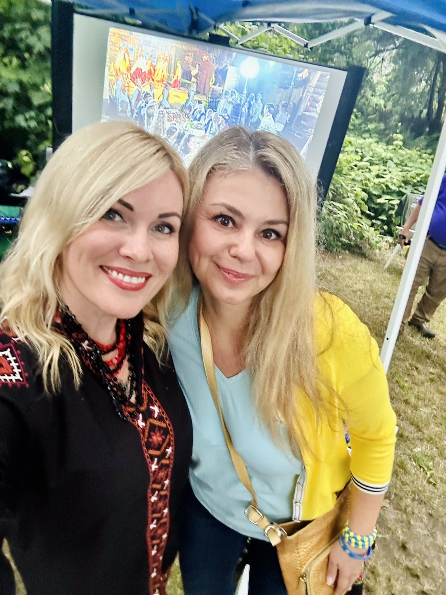 Representing Ukraine at a Lithuanian festival. 

🇺🇦❤️🇱🇹

#Ukraine #Lithuania