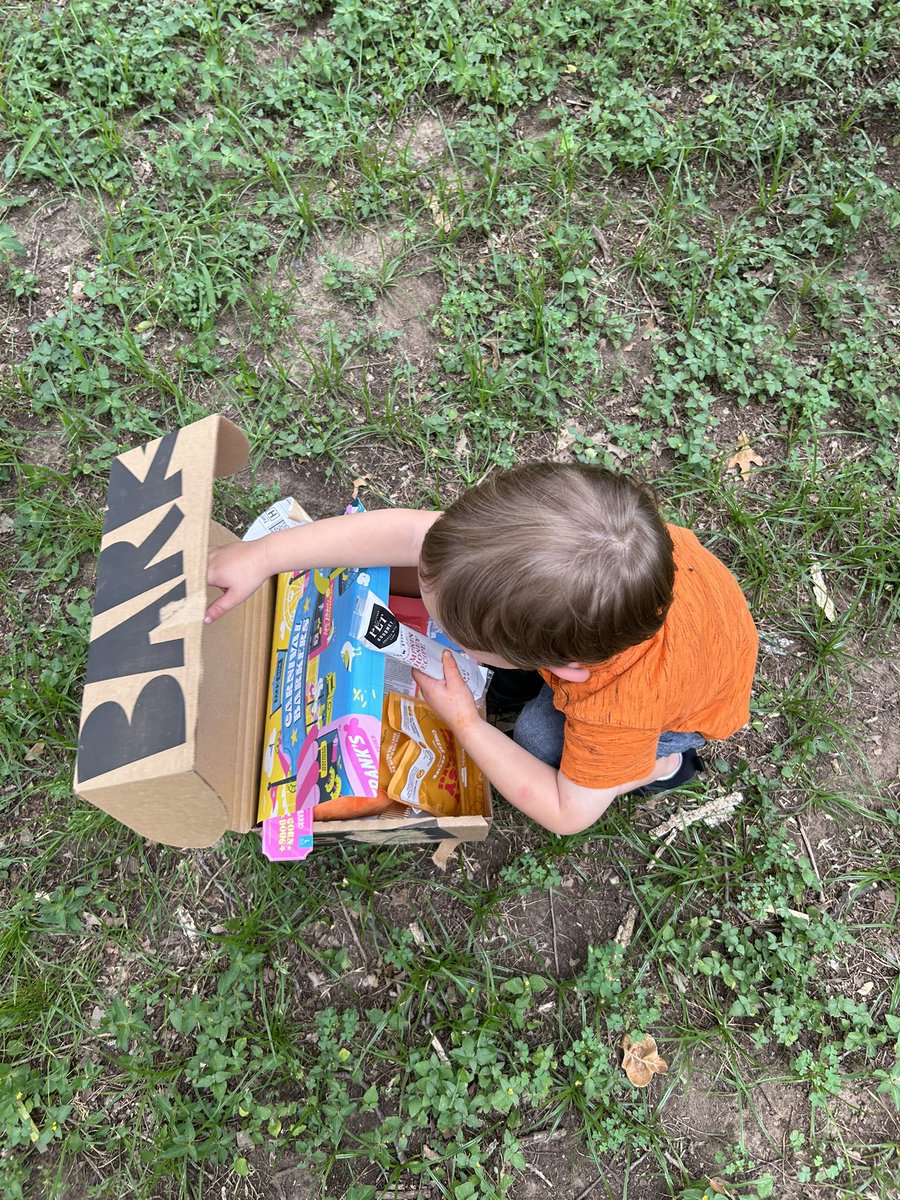 dztweeter22's tweet photo. Maddy’s first Bark Box. Our son was excited to open the box, but Maddy was happy to take a cute photo. Looking forward to many more cute surprises! #barkboxday #loveourdog https://t.co/32jqVHKOtc