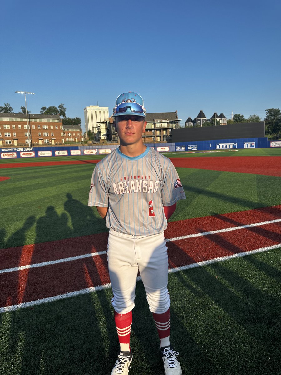 FiveToolLA's tweet photo. F: @SWAGsbaseball 11,
UB Big Dogs 16U 0
PoG: @DaylonGlass 3-3, 2B, 3 RBI
Notable: Baker Allhands 5 IP, 4K, 2H https://t.co/OONb6MtmGw