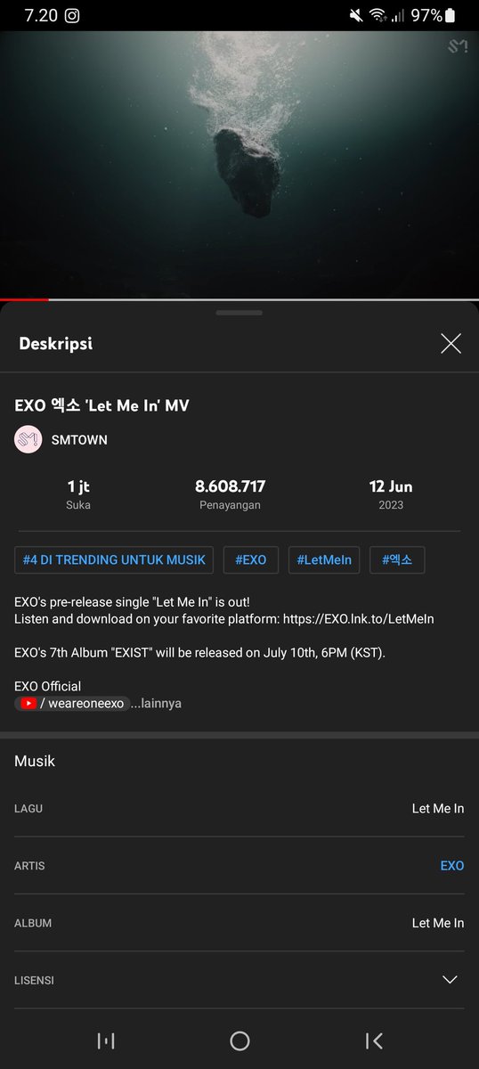 pinkkyoong_'s tweet photo. I've streamed EXO - Let Me In MV on YouTube (06)

https://t.co/qK1PuioCeR

#LetMeInByEXO #EXO_EXIST #EXO_LetMeIn #EXOisBack #LetMeIn_StreamingParty https://t.co/B2Gmogd9ni