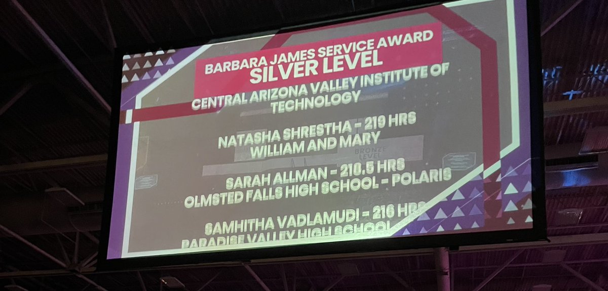 Sophomore Sarah Allman recognized at HOSA ILC for receiving the silver level Barbara James Service Award! Great job!! <a href="/OFHSLeoSpagnola/">Leo Spagnola</a> @OFCSSuper <a href="/MichaelMayell/">Michael Mayell</a> <a href="/PolarisCareerHS/">Polaris High School</a>