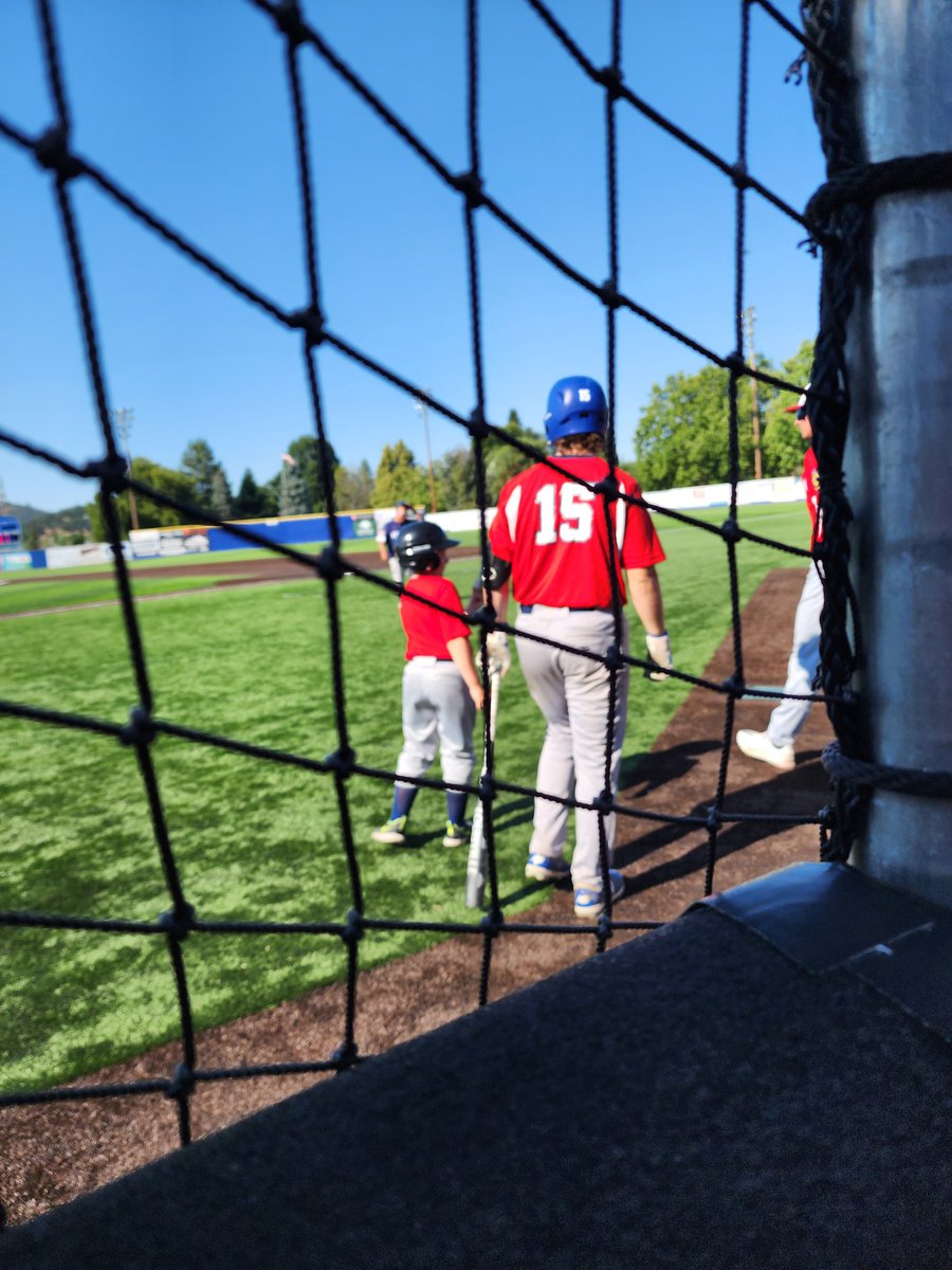 Crushers fall in Game 1 to Roseburg 6-0. The Doc Stewart's throw a one-hitter