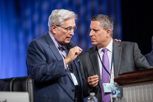 “I know you want to make them an offer they can’t refuse, but we are Presbyterians, not the mob, Fred.” #pcaga