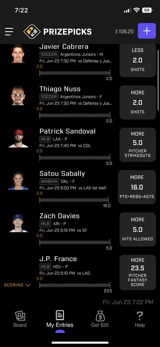 ItsLilhuncho's tweet photo. We just got done cooking up this crazy $20 Flex Friday🔥 “6🦿TICKET” ,👀Like If Your Tailing!  Follow For More❕🗓️#MLB #wnb1h #soccer 

#underdogpicks #prizepicks #twittergambling #GamblingTwiiter #gamble #underdogfantasy #lockpicks https://t.co/H6Ti7DB02O